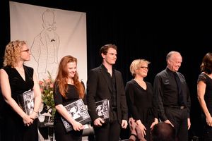 Margaret Loesser Robinson, Andrea Lynn Green, Jay Armstrong Johnson, Martha Plimpton and Reed Birney @ BroadwayWorld Margaret Loesser Robinson, Andrea Lynn Green, Jay Armstrong Johnson, Martha Plimpton Photo