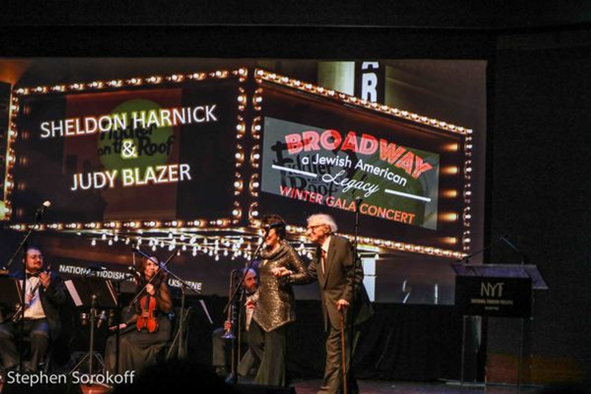 Judy Blazer & Sheldon Harnick at 