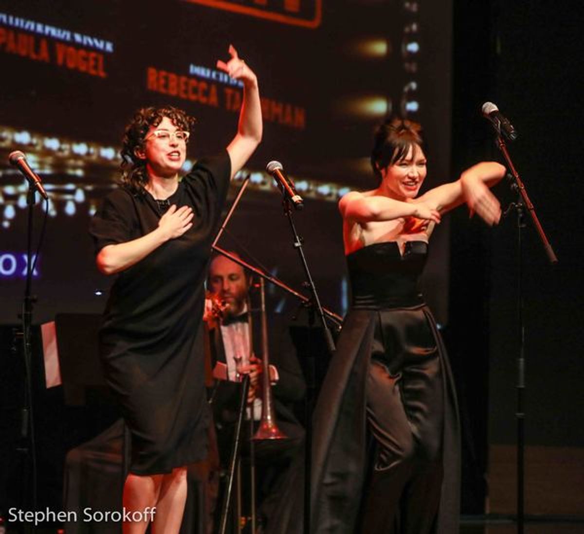 Rachel Policar & Katrina Lenk at 