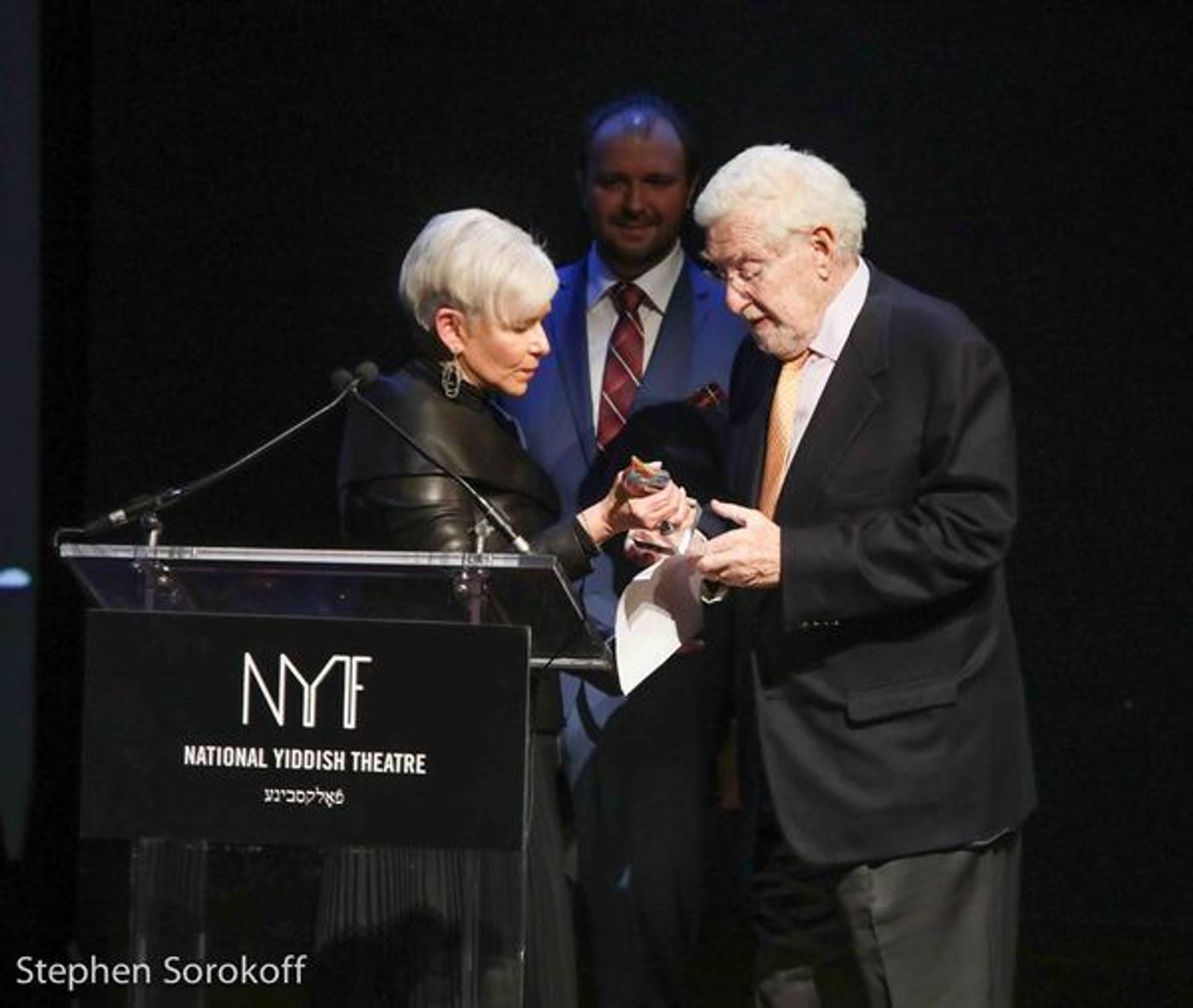 Photo Coverage: Jerry Zaks Honored by National Yiddish Theater Folksbeine  Image