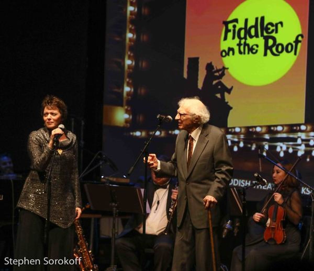 Judy Blazer & Sheldon Harnick at 