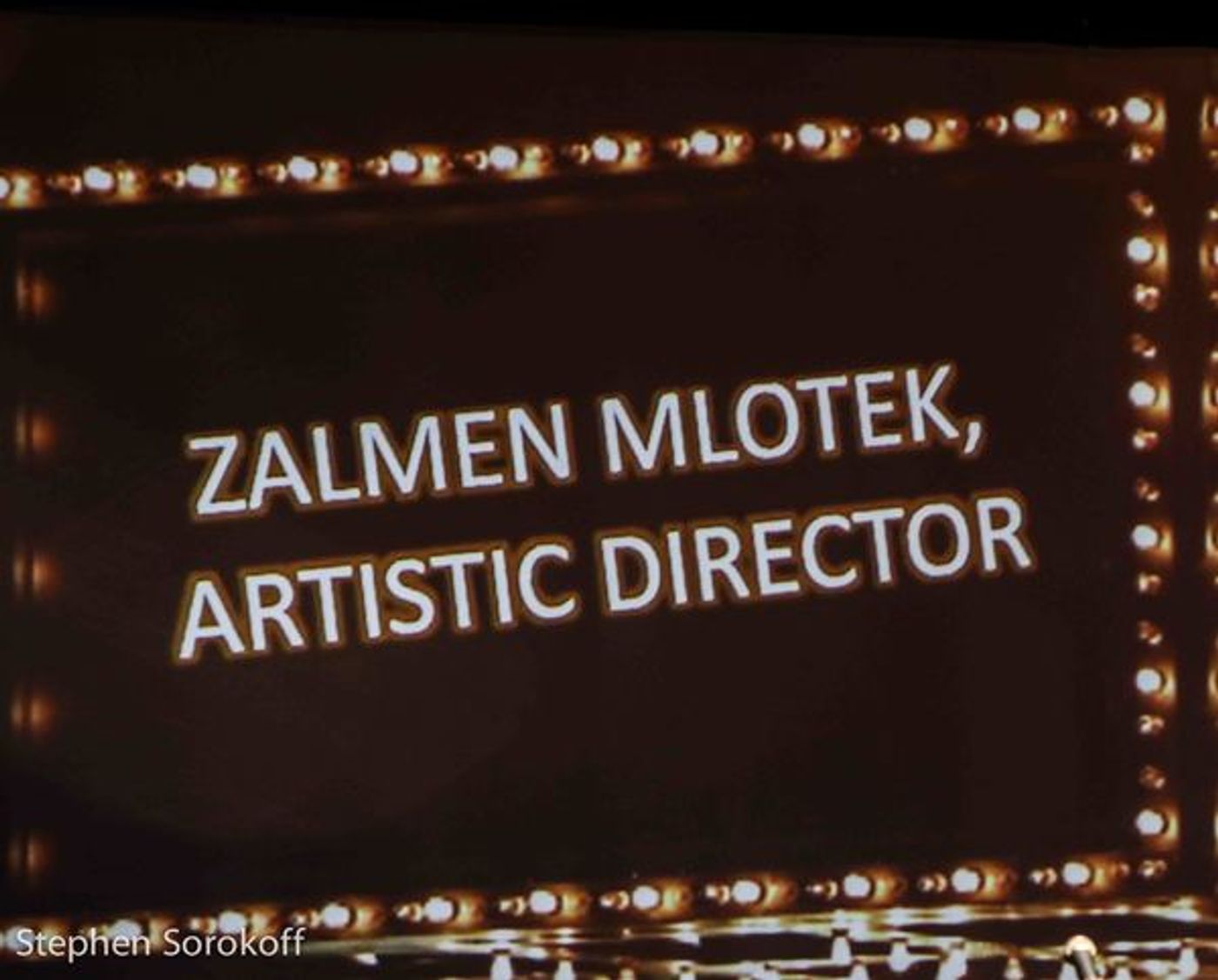 Photo Coverage: Jerry Zaks Honored by National Yiddish Theater Folksbeine  Image