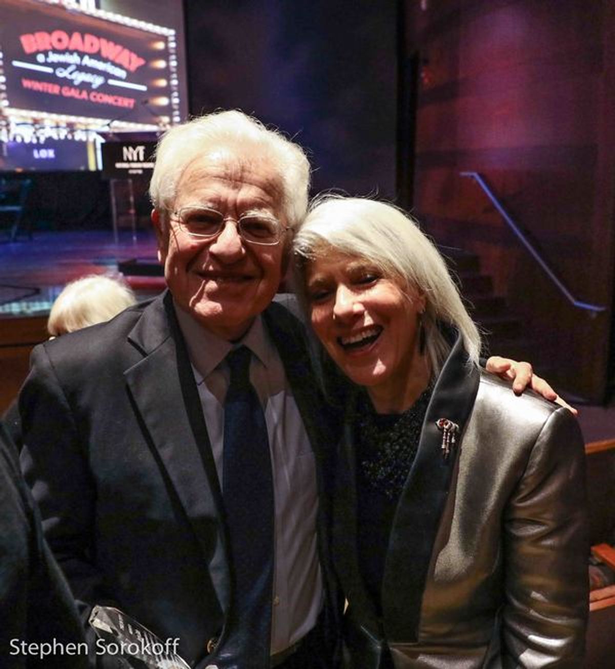 Jerry Zaks & Jamie deRoy at 