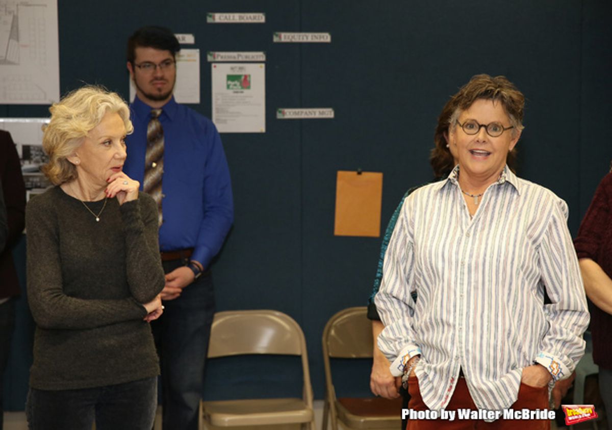 Hayley Mills and Amanda Bearse at 