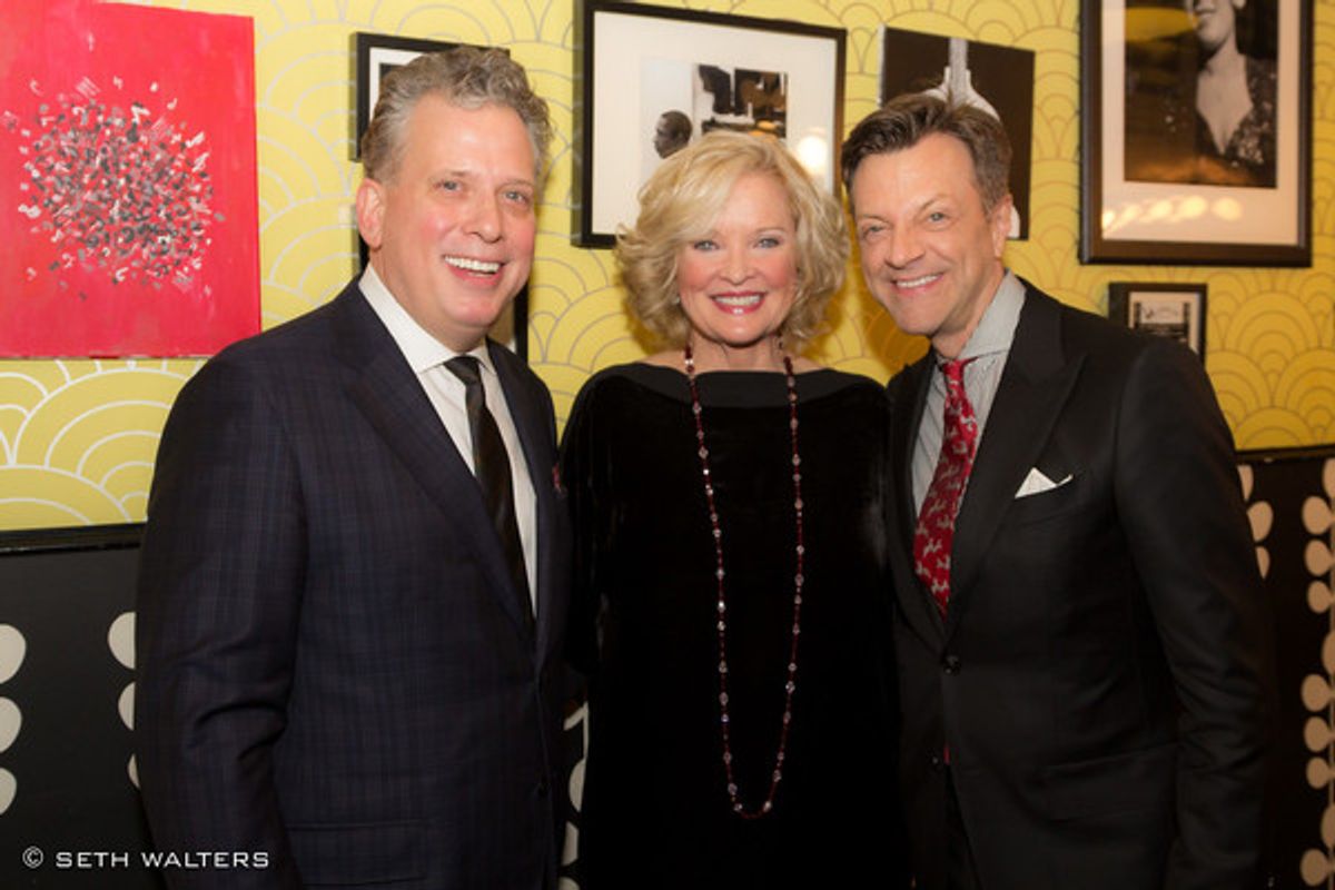 Billy Stritch, Christine Ebersole, Jim Caruso at 