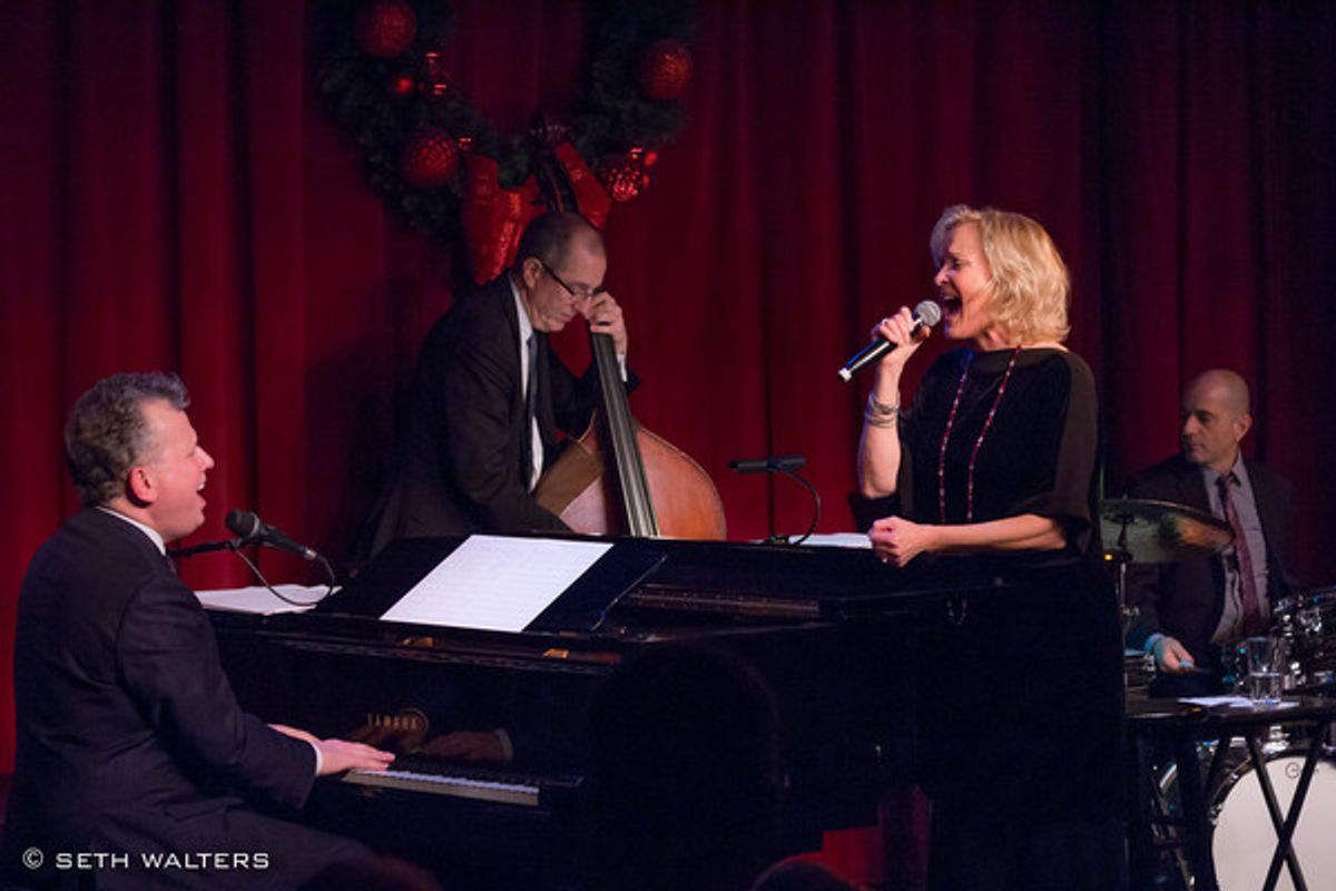 Billy Stritch, Tom Hubbard, Christine Ebersole, Ray Marchica at 