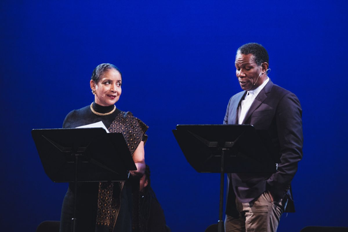 Phylicia Rashad and John Douglas Thompson at 