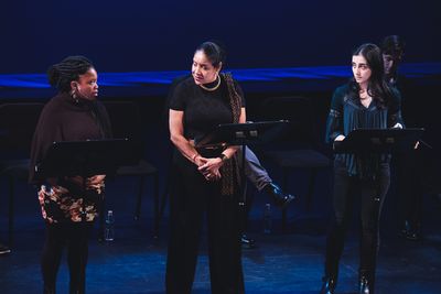 Phumzile Sitole, Phylicia Rashad, and Nikki Massoud  Photo