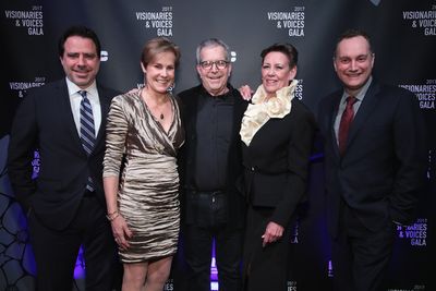 NEW YORK, NY - DECEMBER 18:  (L-R) William Pennell, Lisa Truitt, David Kahne, Christi Photo