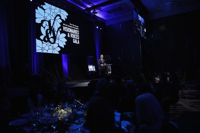 NEW YORK, NY - DECEMBER 18:  Fred Dixon of NYC & Company speaks onstage at the NYC &  Photo