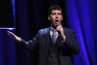NEW YORK, NY - DECEMBER 18:  James Barbour of Phantom of the Opera performs onstage a Photo