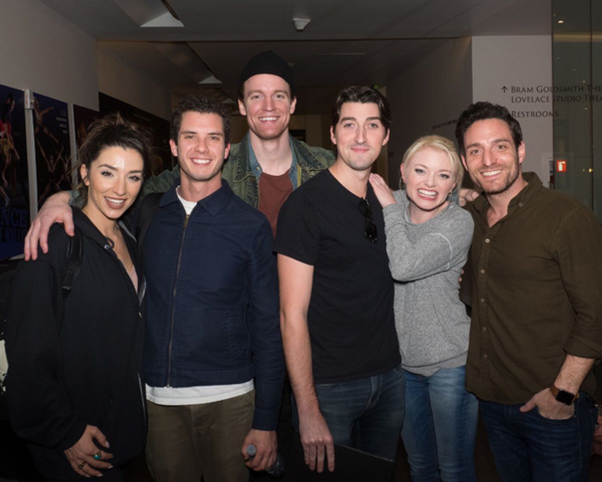 Ashley Loren, Liam Rhodes, JJ Dunlap, Skye Scott, Ruby Lewis, and Ben Goldberg at 