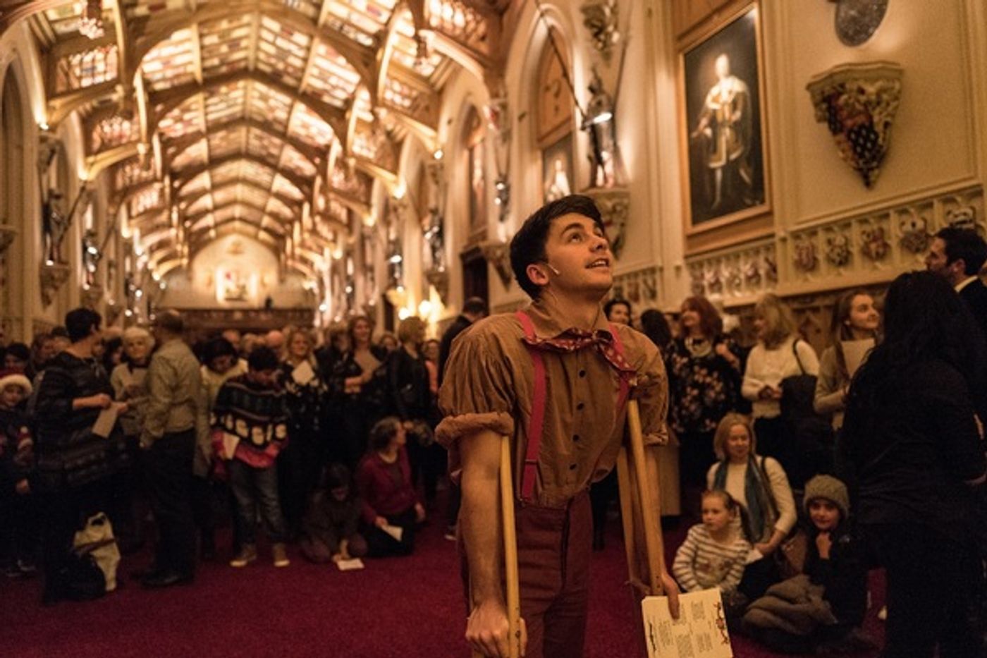 Photo Flash: First Look at A CHRISTMAS CAROL at Windsor Castle  Image
