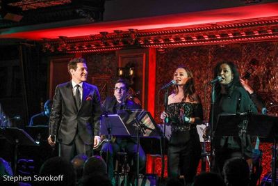 Michael Feinstein, Eliza Bake, LaJuan Carter Photo