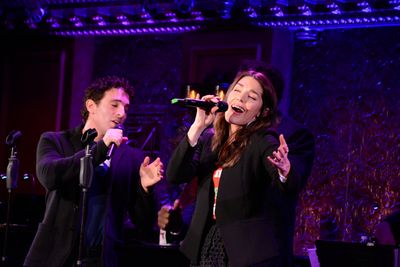 Jarrod Spector and Kelli Barrett Photo