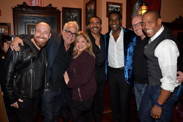 Jeremy Katz, Richard Jay Alexander, Catherine Pappas, Joseph Joubert, Norm Lewis, Bar Photo