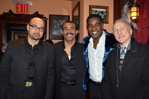 George Farmer, Joseph Joubert, Norm Lewis and Perry Cavari @ BroadwayWorld George Farmer, Joseph Joubert, Norm Lewis and Perry Cavari Photo