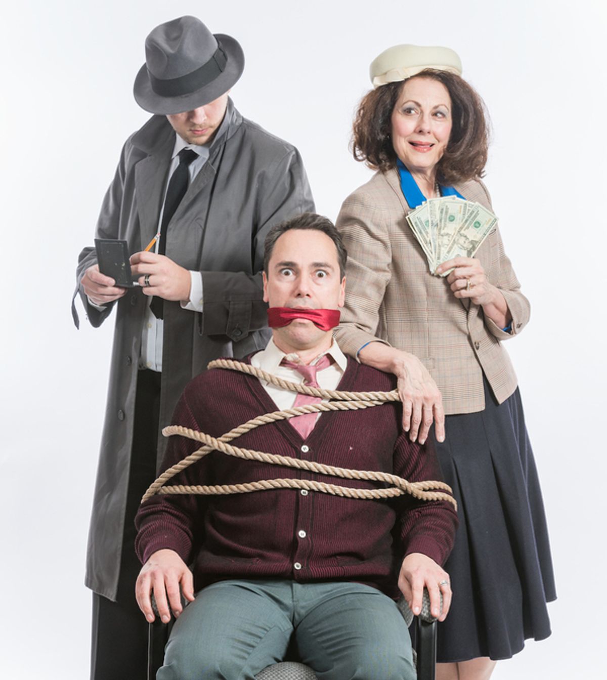 Jared Culpepper, Jeff Wells and Ivy Opdyke at 