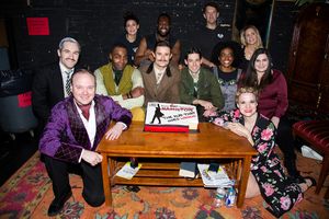 The cast of THE PLAY THAT GOES WRONG with Dina Jawetz @ BroadwayWorld The cast of THE PLAY THAT GOES WRONG with Dina Jawetz Photo