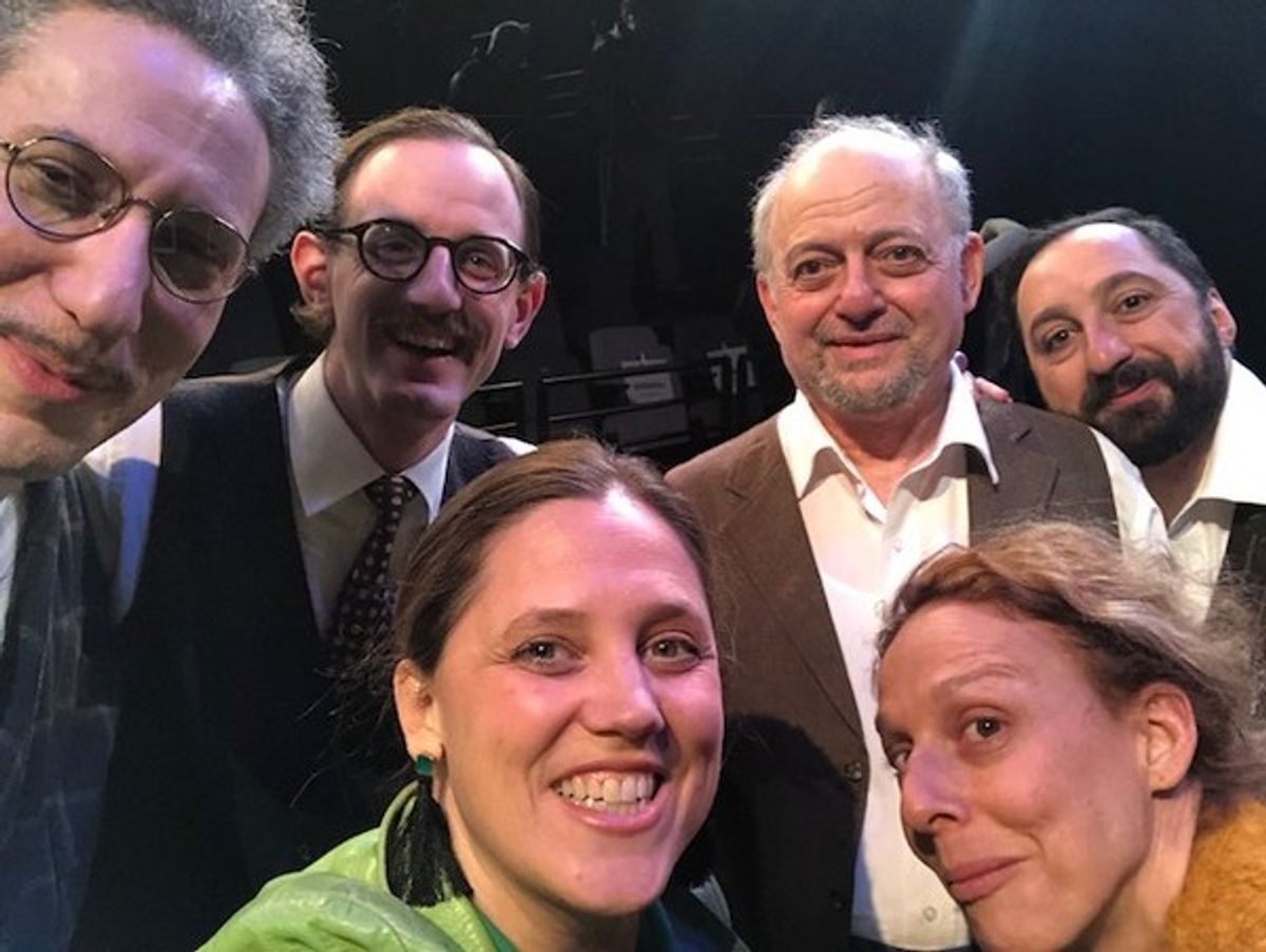 ELI ROSEN, LUZER TWERSKY, HEIDY EWING, DAVID MANDELBAUM, RACHEL GRADY, GERA SANDLER at 