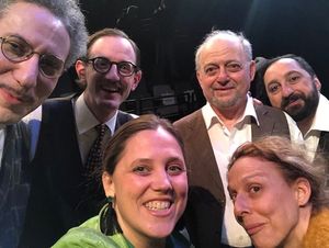 ELI ROSEN, LUZER TWERSKY, HEIDY EWING, DAVID MANDELBAUM, RACHEL GRADY, GERA SANDLER Photo