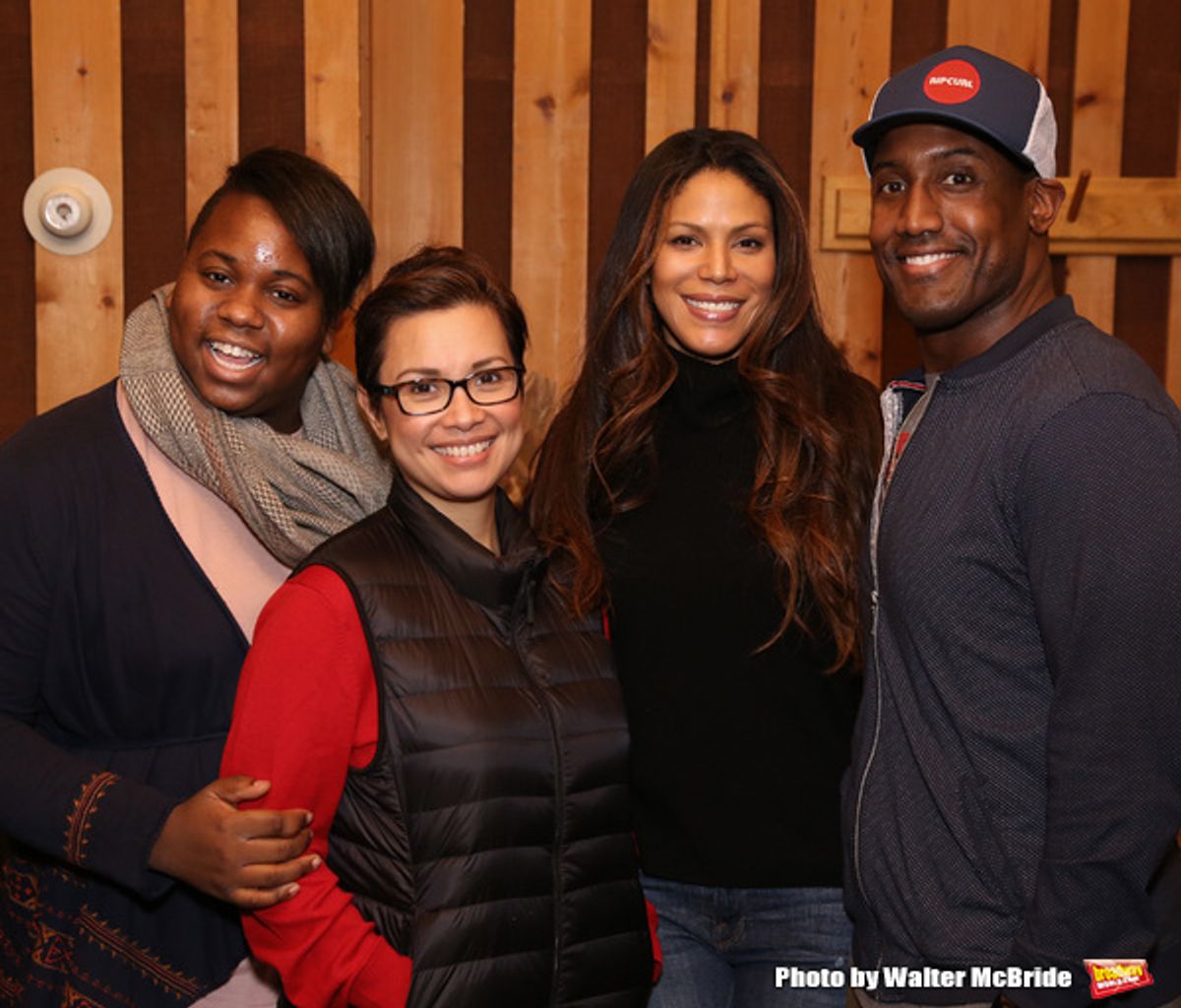Alex Newell, Lea Salonga, Merle Dandridge, and Quentin Earl Darrington at 