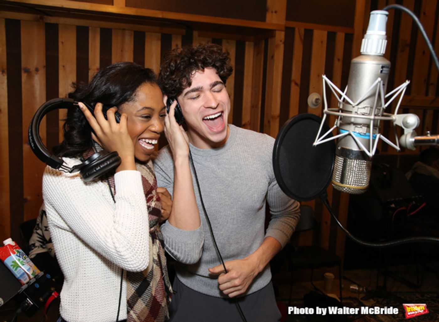Photo Coverage: The Cast of ONCE ON THIS ISLAND Records Cast Album!  Image