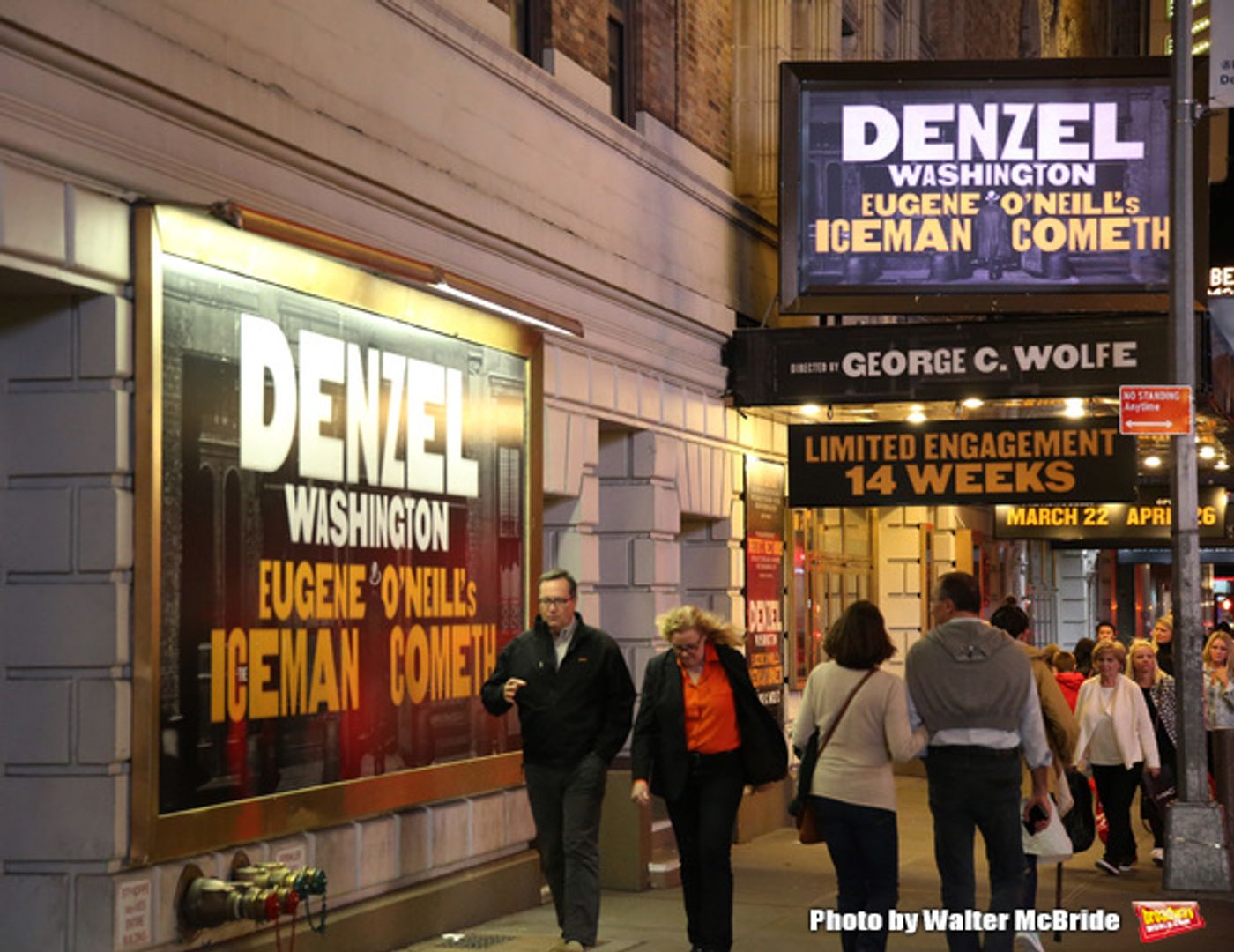 Up on the Marquee: THE ICEMAN COMETH Starring Denzel Washington  Image