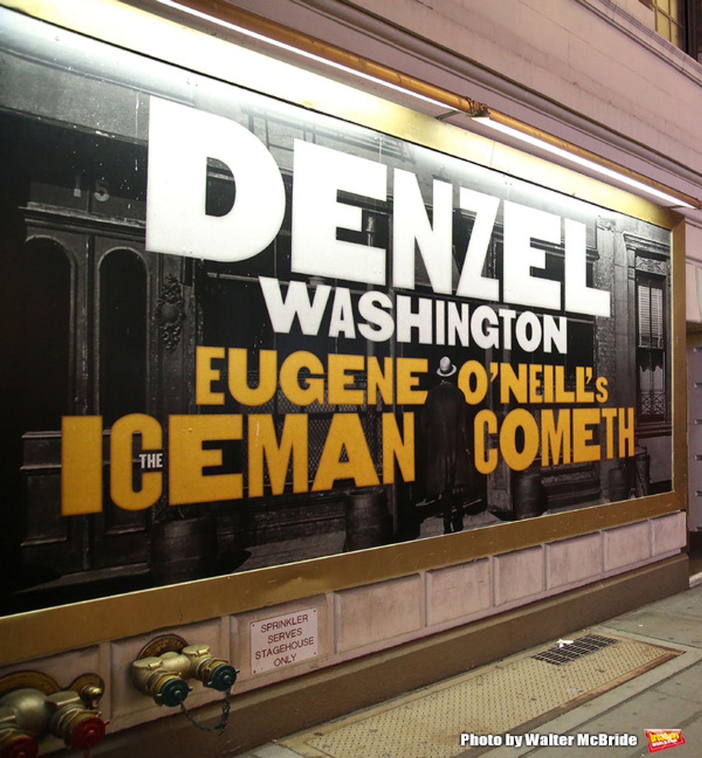 Up on the Marquee: THE ICEMAN COMETH Starring Denzel Washington  Image