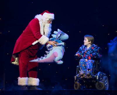 Santa Claus & Dan Mclellan (William Trundle) Photo