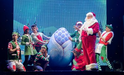 Santa Claus and Ensemble Photo