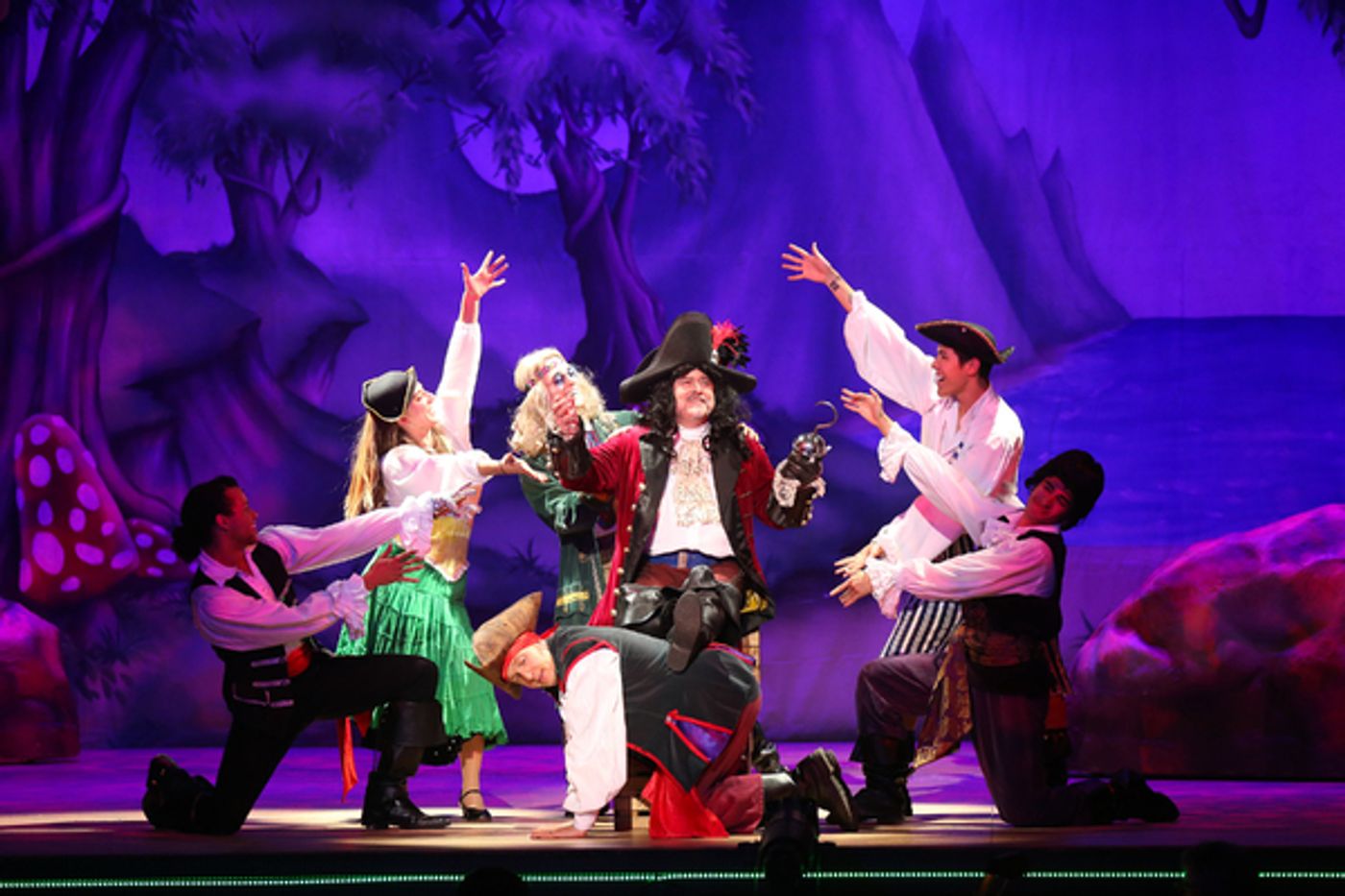 Photo Flash: Peter Pan, Wendy, Captain Hook, Tinker Bell, Smee And Tiger Lily Arrive In San Diego!  Image
