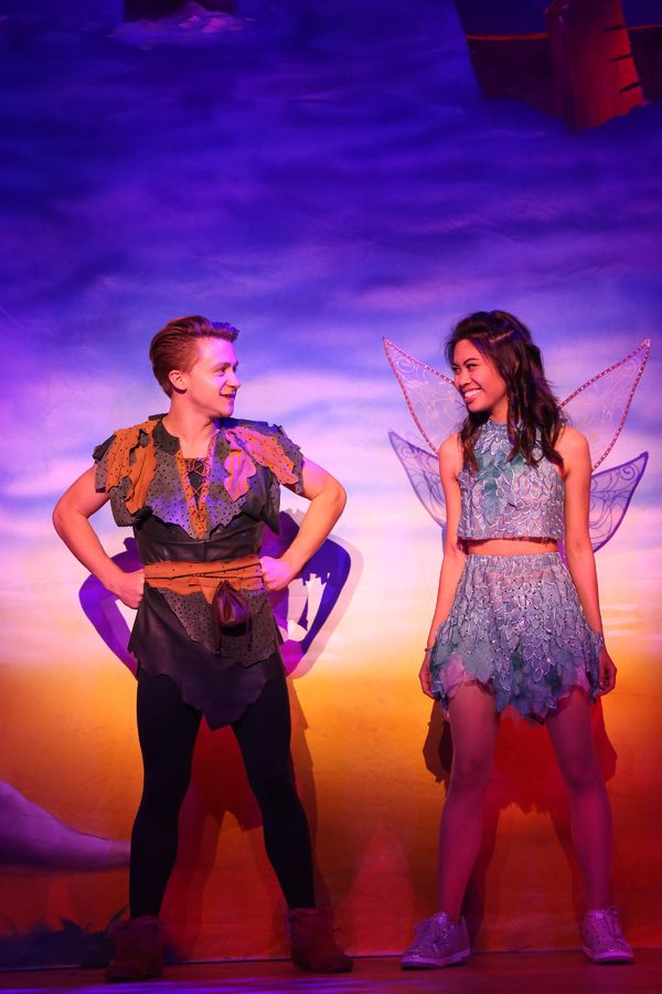 Riley Costello and Ashley Argota  in Lythgoe Family Pantoâ€™s PETER PAN AND TINK Photo
