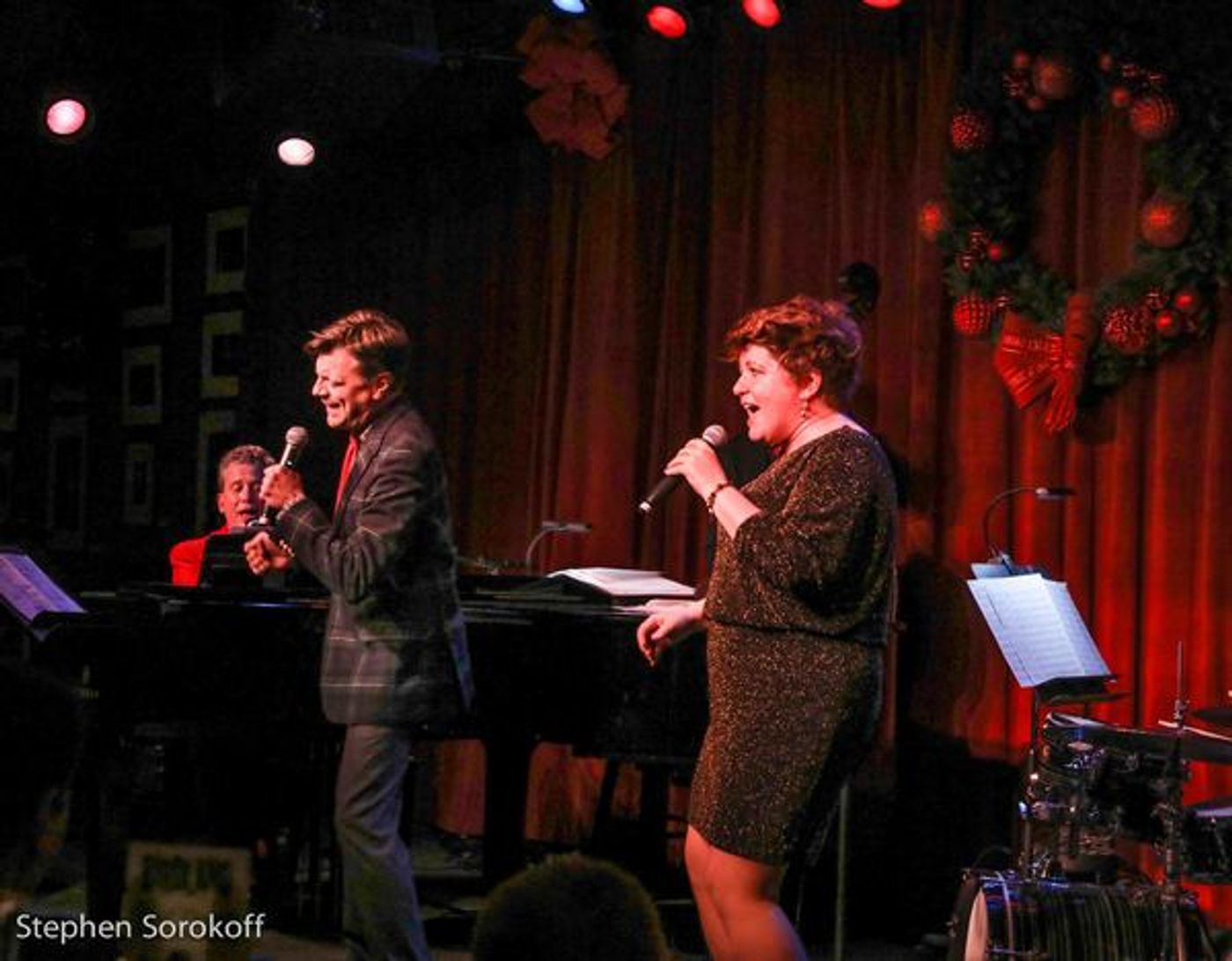 Photo Coverage: Christmas Has Some New Sounds At Birdland - Blackhurst, Caruso and Stritch Photo Coverage: Christmas Has Some New Sounds At Birdland - Blackhurst, Caruso and Stritch Image