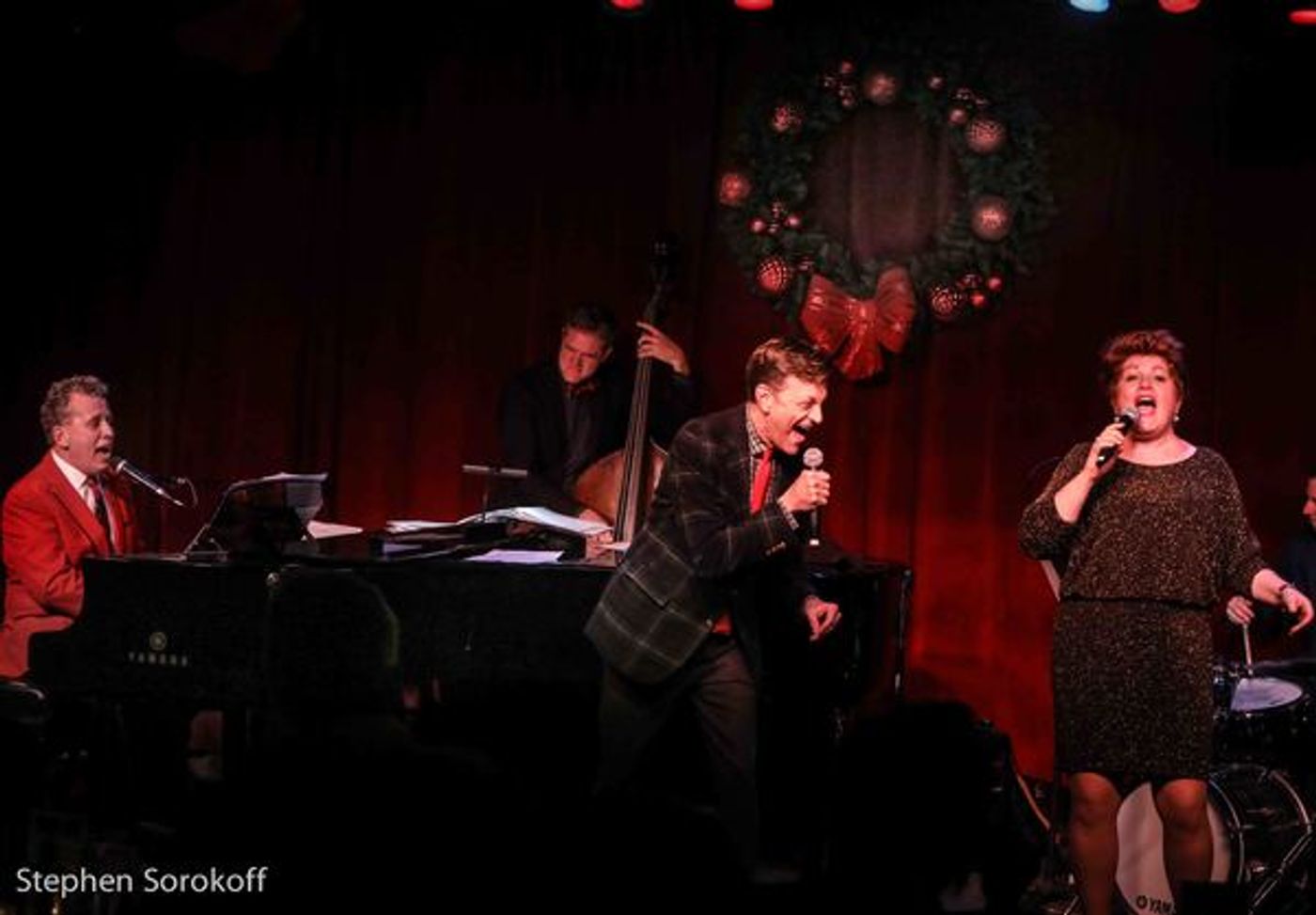 Photo Coverage: Christmas Has Some New Sounds At Birdland - Blackhurst, Caruso and Stritch Photo Coverage: Christmas Has Some New Sounds At Birdland - Blackhurst, Caruso and Stritch Image