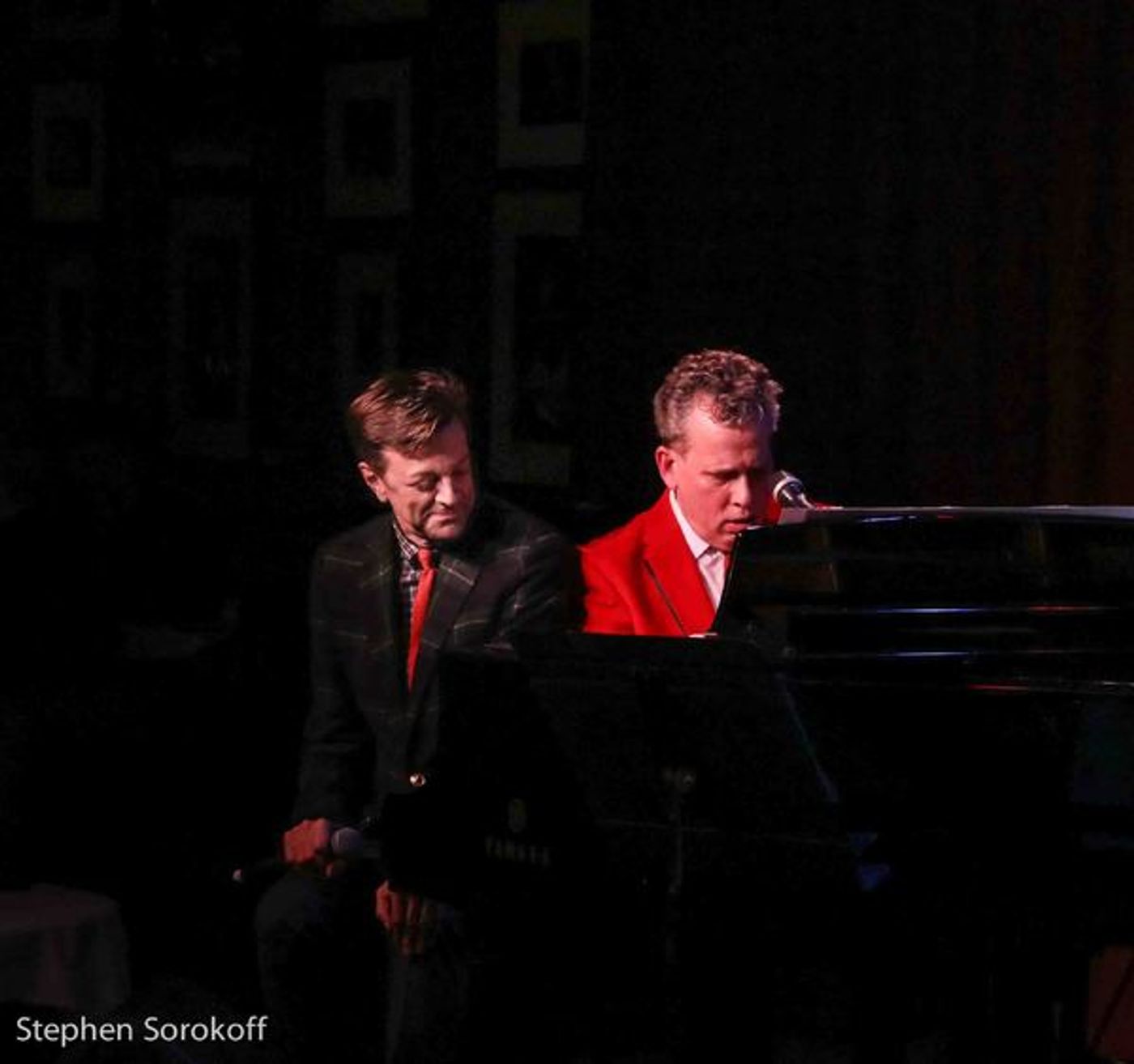 Photo Coverage: Christmas Has Some New Sounds At Birdland - Blackhurst, Caruso and Stritch  Image