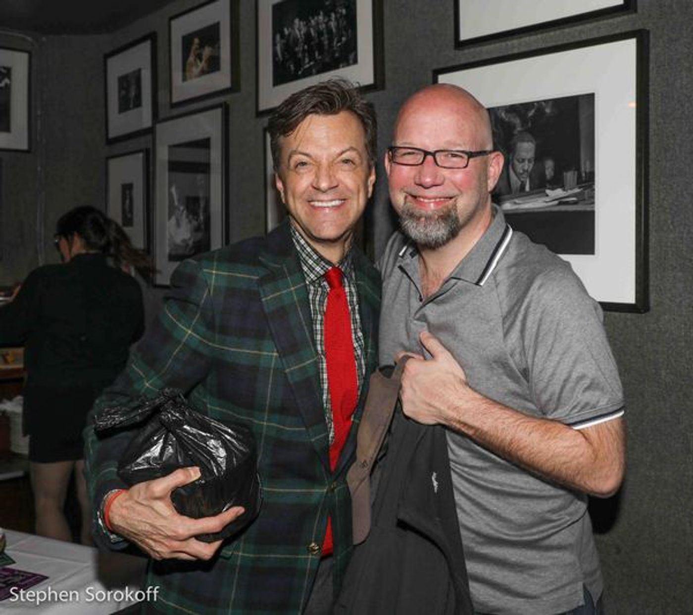 Photo Coverage: Christmas Has Some New Sounds At Birdland - Blackhurst, Caruso and Stritch  Image