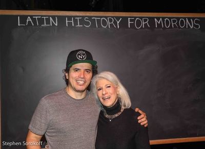 John Leguizamo & Jamie deRoy, co-producer Photo