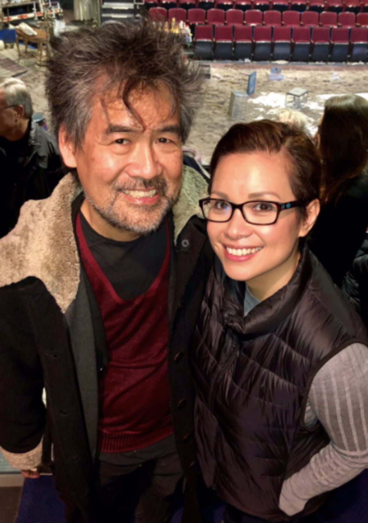 David Henry Hwang visits Once on this Island at 