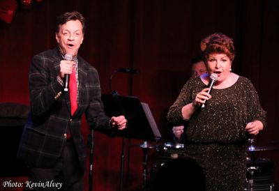 Klea Blackhurst, Jim Caruso Photo