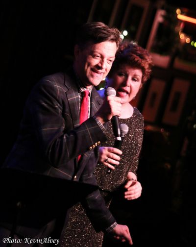 Klea Blackhurst, Jim Caruso Photo