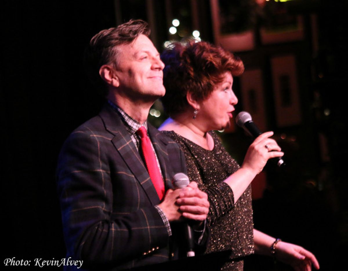 Klea Blackhurst, Jim Caruso at 