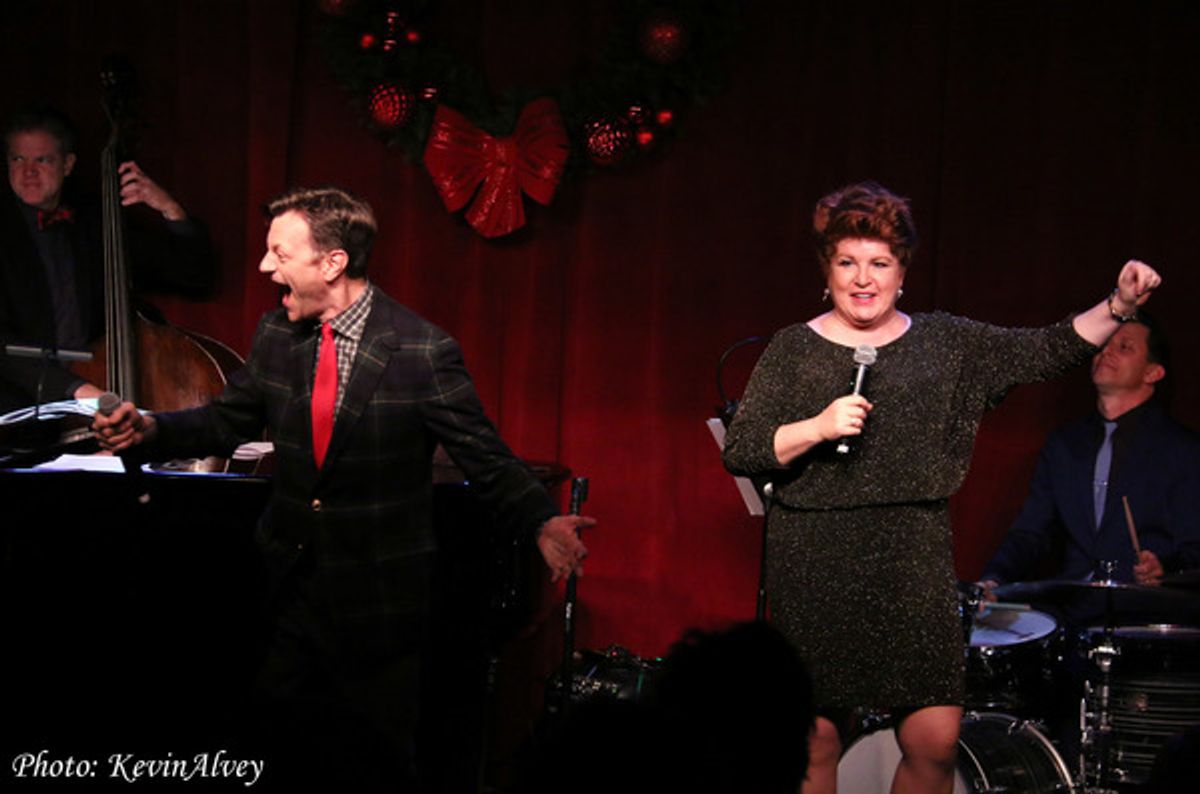 Klea Blackhurst, Jim Caruso at 