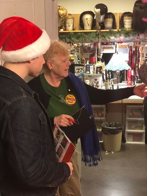 General Manager Charlotte Wilcox and Company Manager Todd Piskin judging @ BroadwayWorld General Manager Charlotte Wilcox and Company Manager Todd Piskin judging Photo