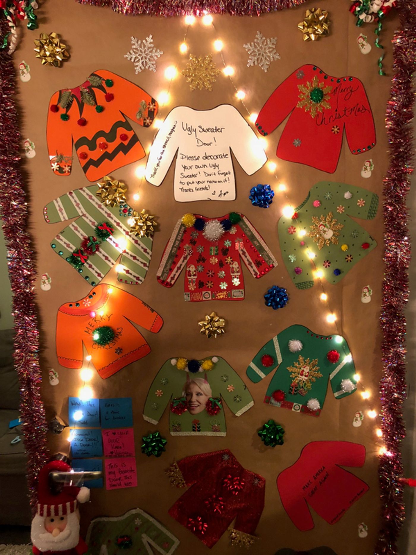 Photo Flash: BEAUTIFUL Holds a Holly Jolly Dressing Room Decorating Contest  Image