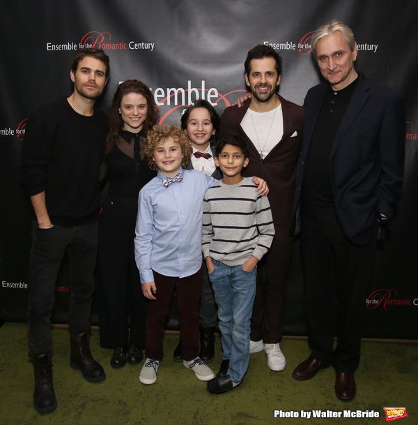 Paul Wesley, Mia Vallet, Avey Noble, Peyton Lusk, Shiv Ajay, Robert Fairchild and Roc Photo