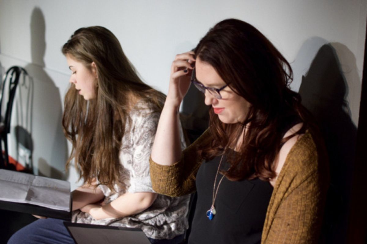 Julia Brawley and Dana Saffan  at 