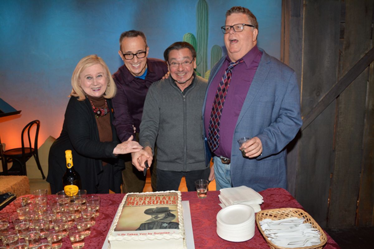 Pat Addiss, David Friedman, Bill Castellino and James Morgan at 