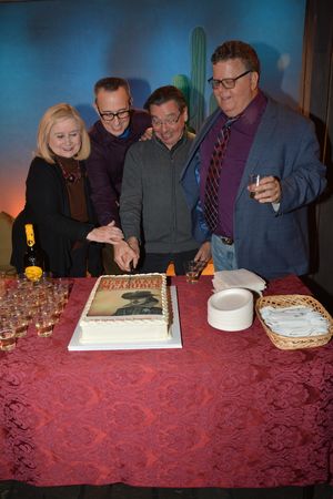 Pat Addiss, David Friedman, Bill Castellino and James Morgan @ BroadwayWorld Pat Addiss, David Friedman, Bill Castellino and James Morgan Photo