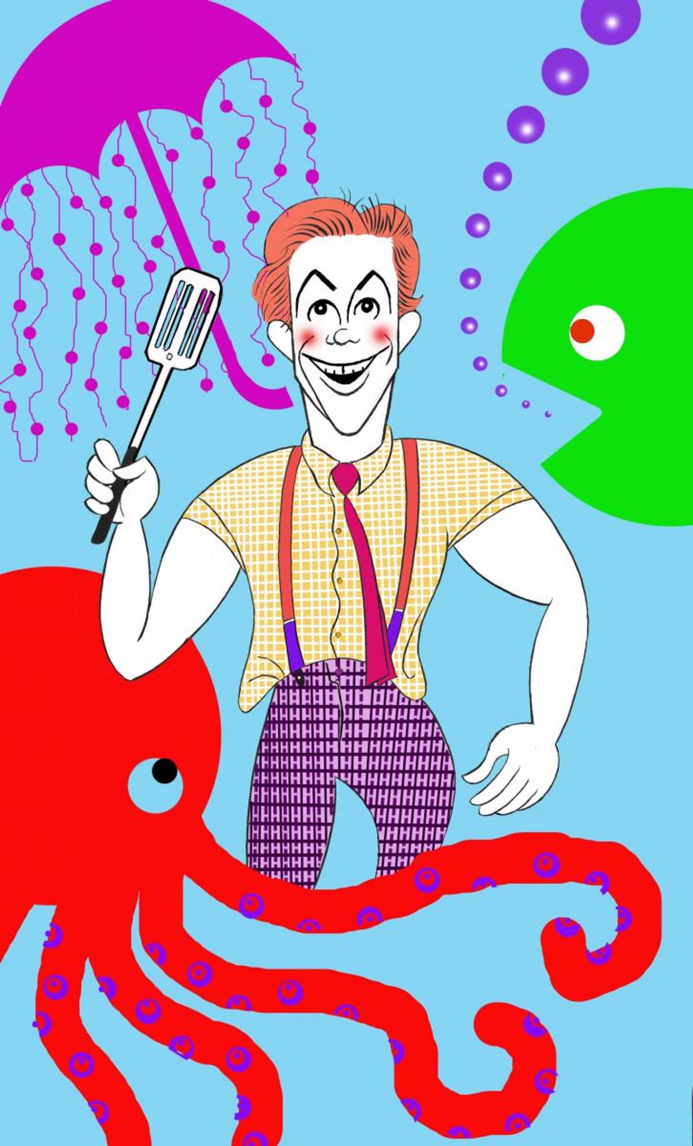 BWW Exclusive: Ken Fallin Draws the Stage - SPONGEBOB SQUAREPANTS!  Image